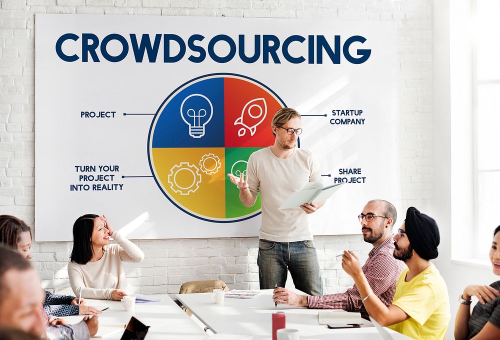 crowdsourcing, boardroom, business, business people