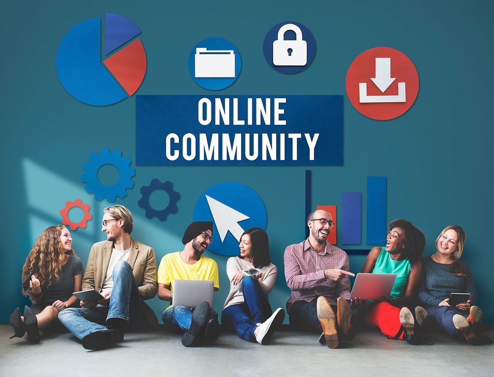Online Community Connection Internet Concept