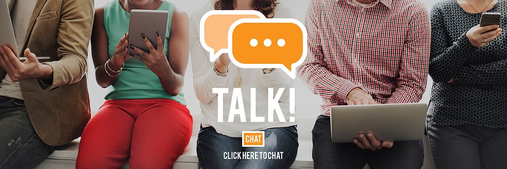 Talking Talk Communication Conversation Concept