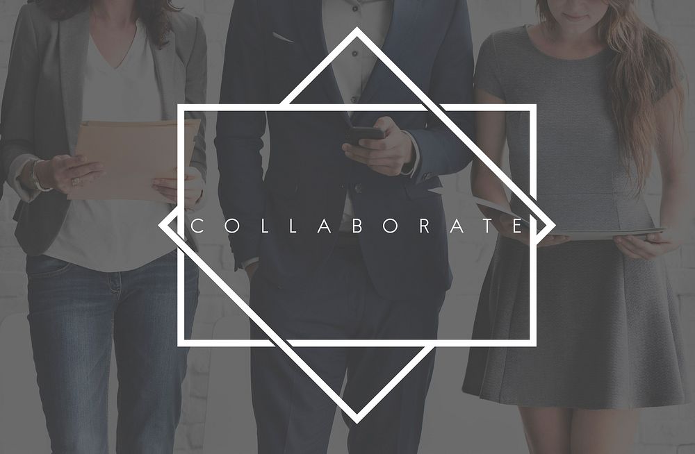 Collaborate Team Group Corporate Business Concept