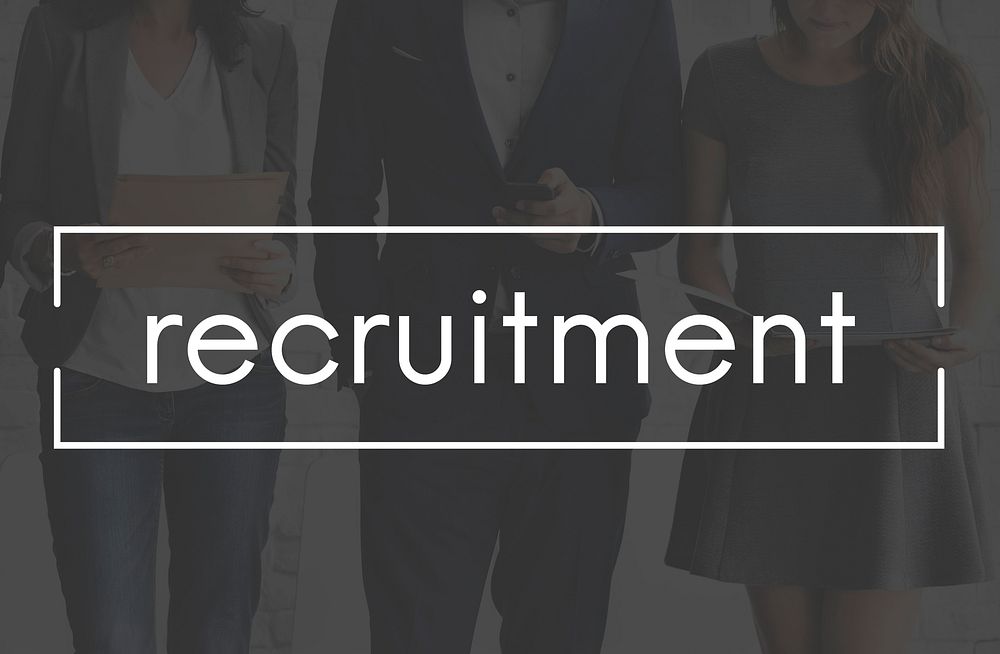 Recruitment Job Position Employment Manpower Concept