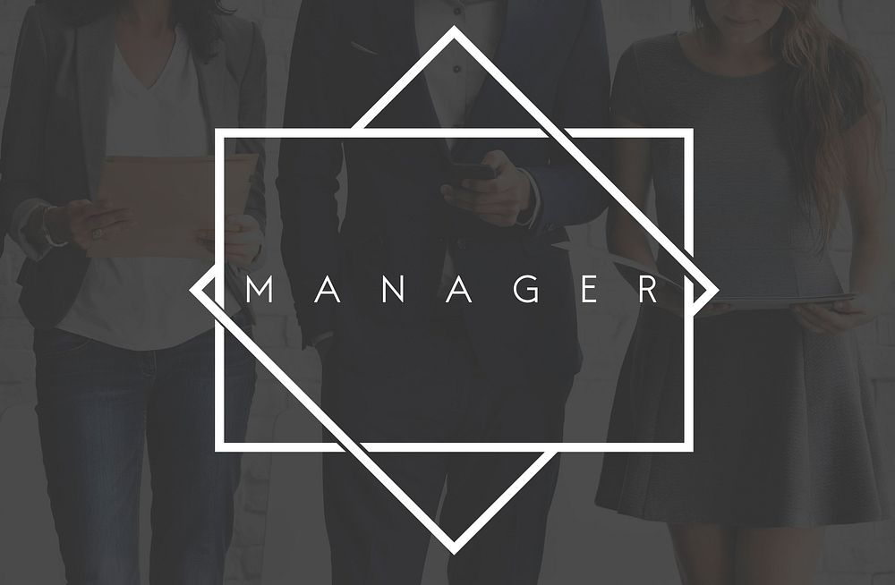 Manager Management Coaching Corporate Leadership Concept