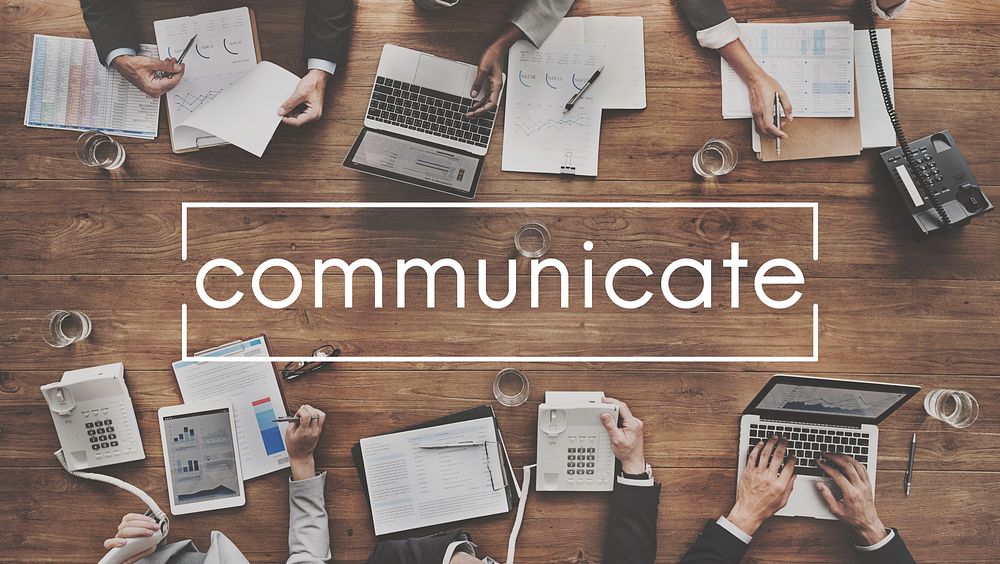 Communicate Connect Conversation Discussion Concept