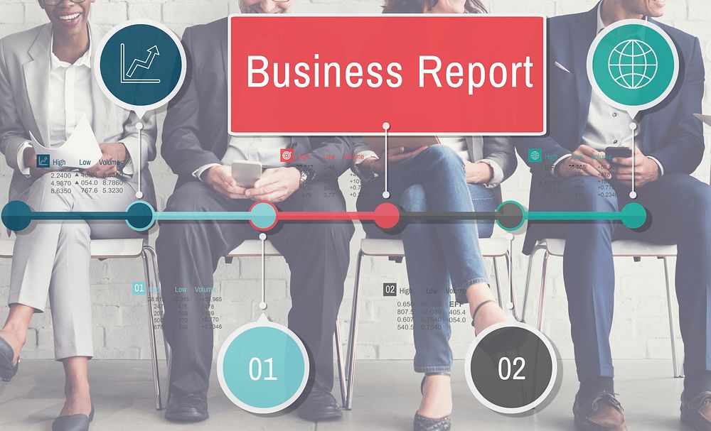 Business Report Resulting Information Article Concept