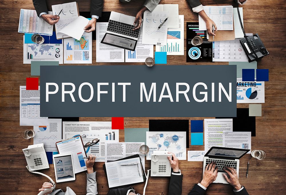Profit Margin Payments Revenue Budget Concept