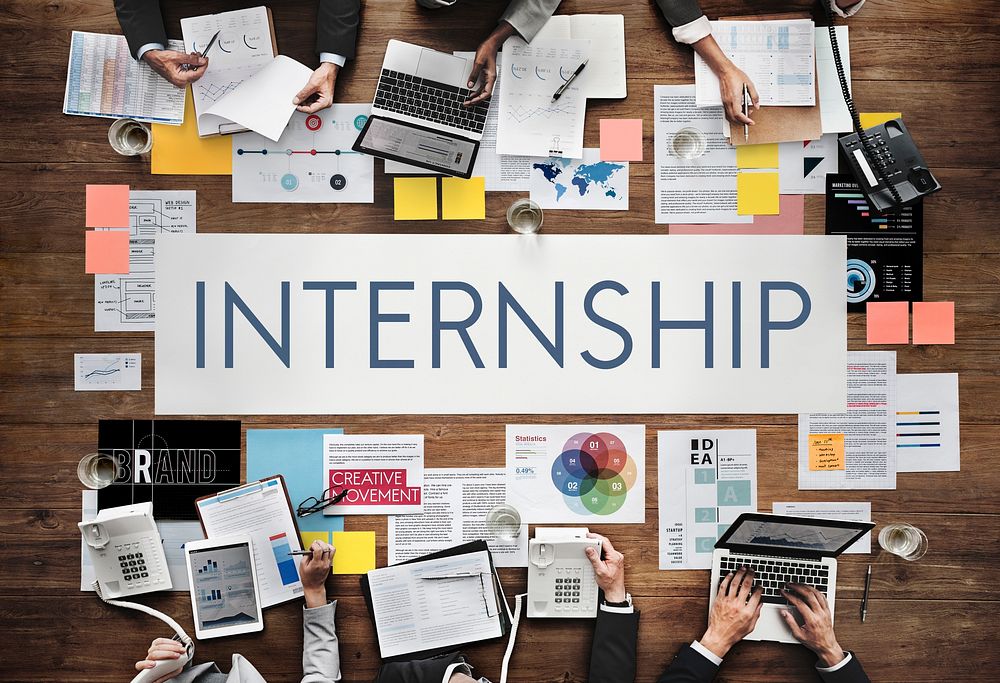 Internship Management Temporary Position Concept