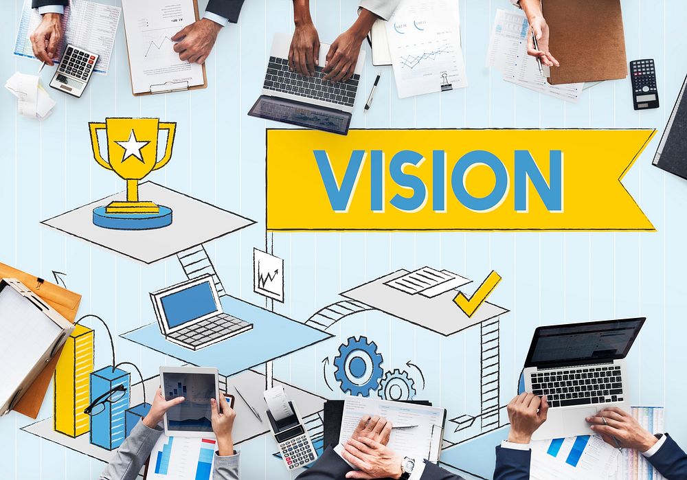 Vision Mission Planning Aspirations Process | Premium Photo - rawpixel