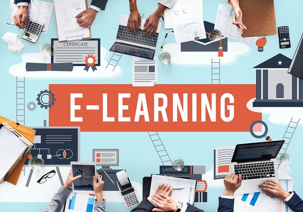 E-learning Education Internet Technology Network Concept