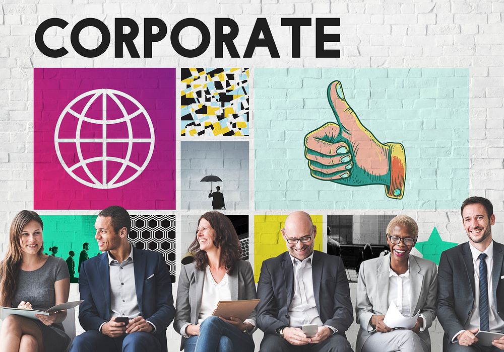 Corporate Business Organization Company Concept