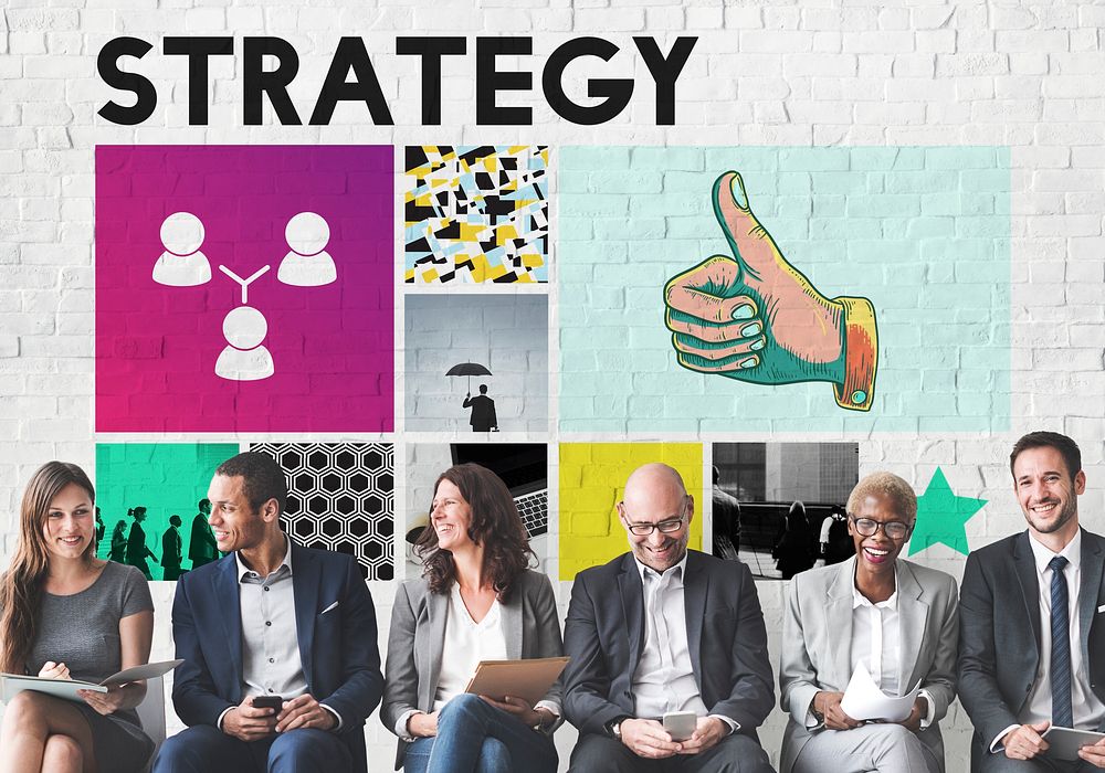 Marketing Achievement Branding Corporate Thumbs Up Concept