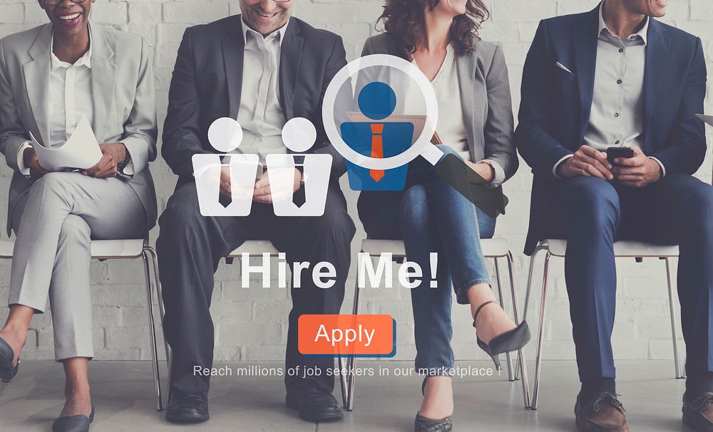 Hire Me Job Application Employment Concept