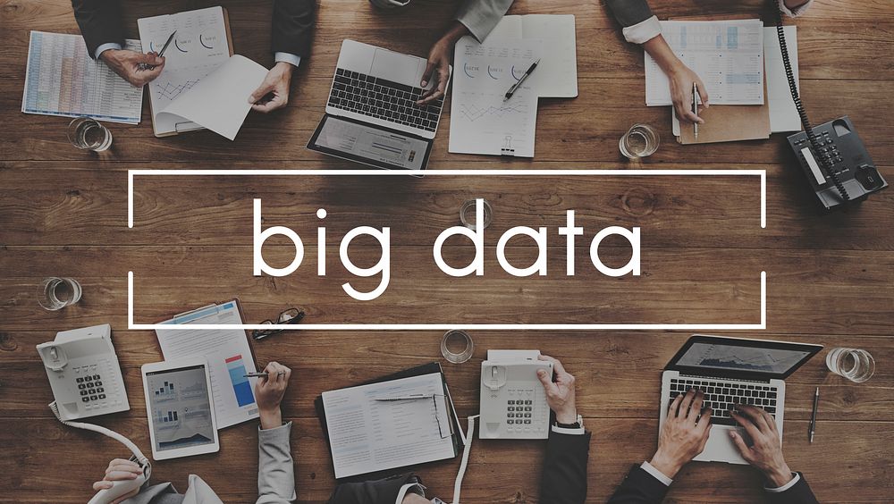 Big Data Server Information Technology Concept