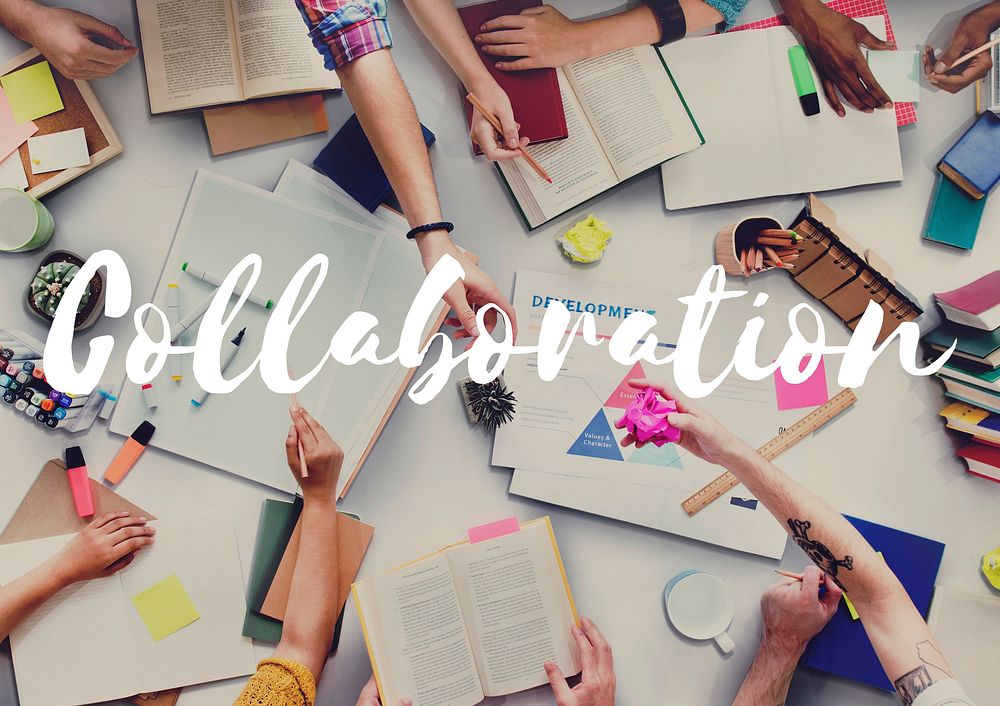 Colalboration Team Support Together Concept