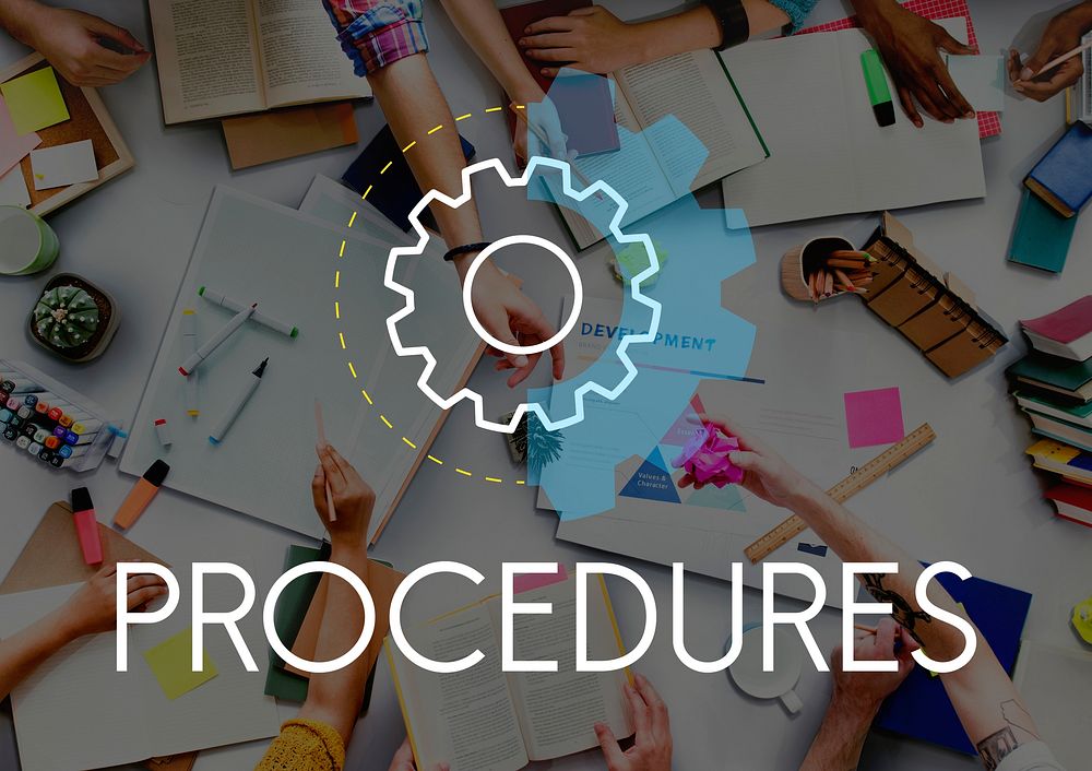 Procedures Business Action Analysis Development Concept