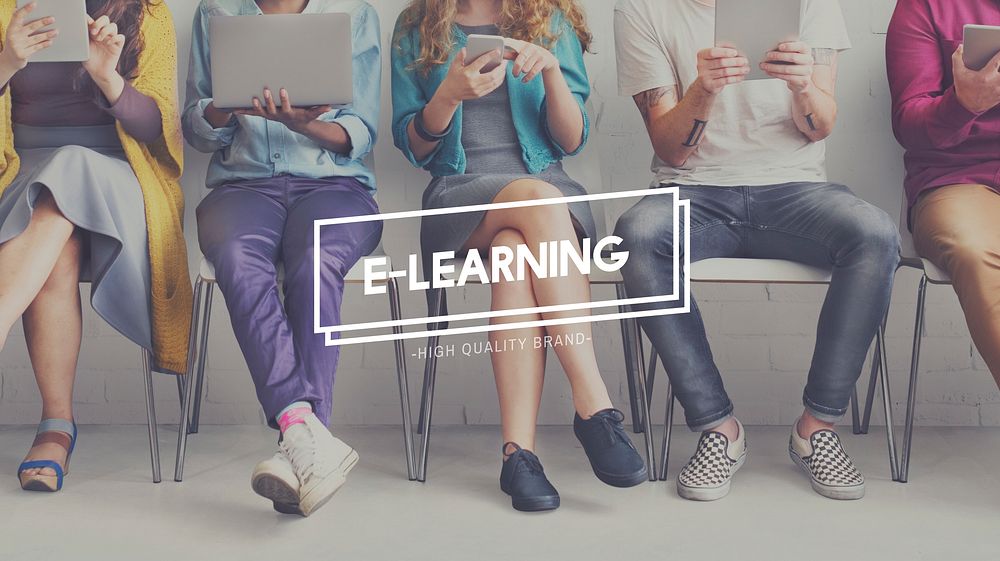 E-Learning Education Knowledge Instructional Media Technology Concept