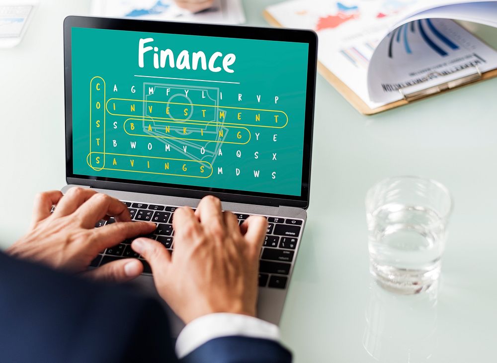 Finance Business Word Search Puzzle
