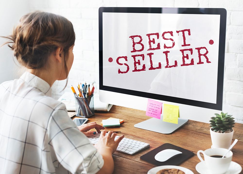 Best Seller Buying Sale Shopping Business Graphic Concept