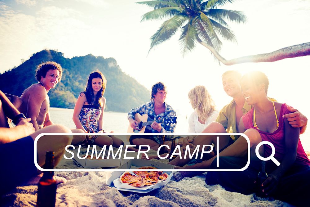 Summer Camp Vacation Holiday Leisure Happiness Concept