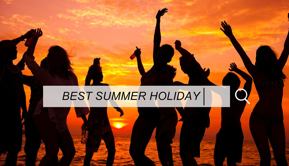 Best Summer Holiday Enjoyment Freedom Concept
