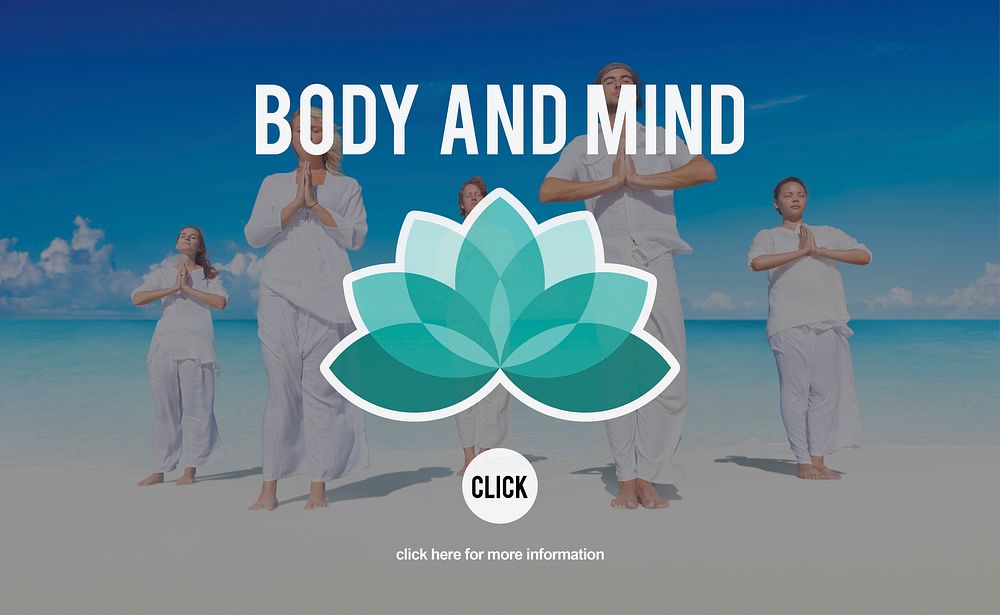 Body and Mind Life Meditation Concept