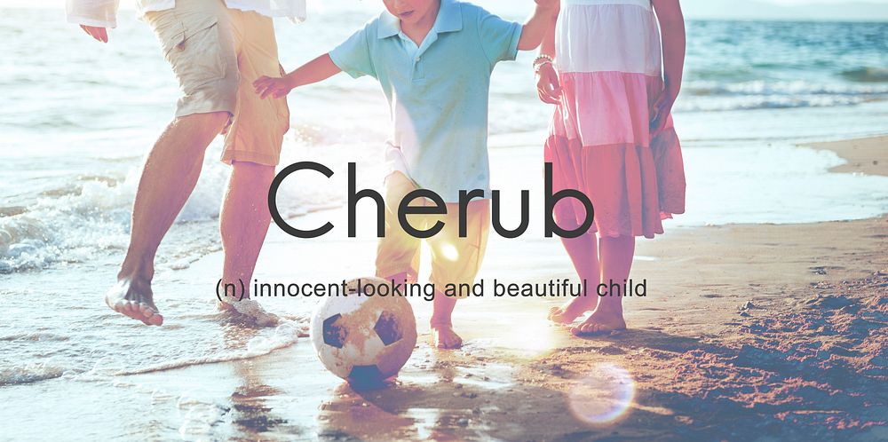 Cherub Kids Child Adolescence Young Toddler Concept
