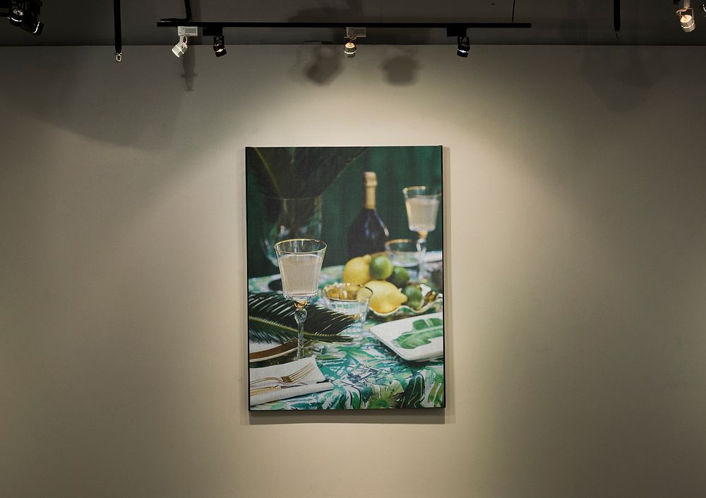 Wine photo frame, art gallery