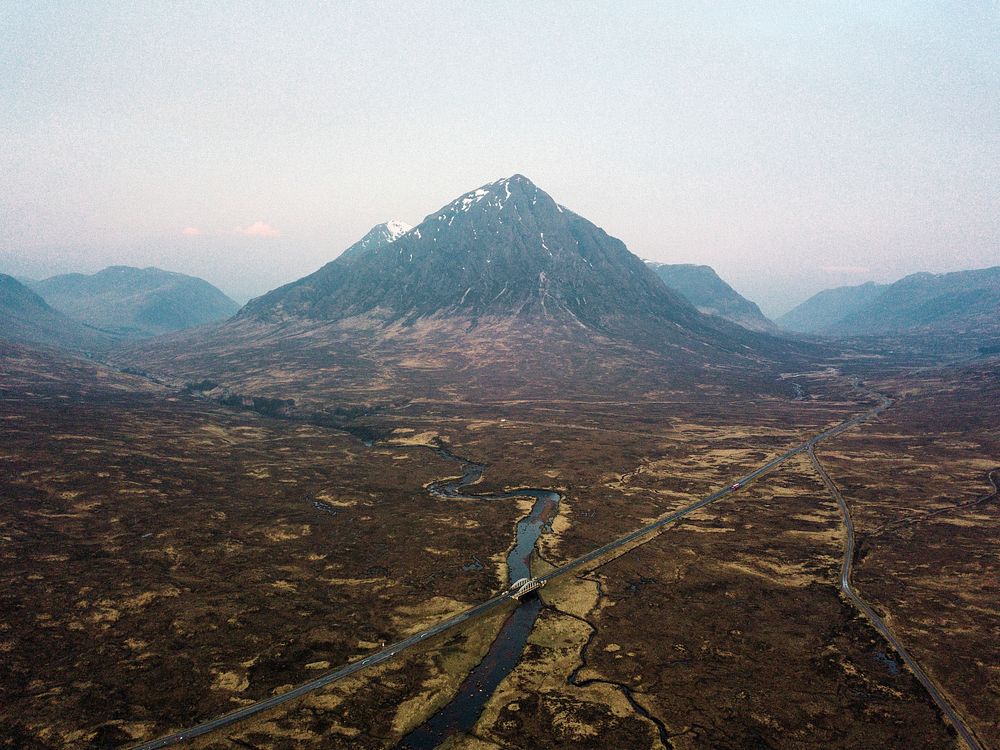 View of Glen Coe in Scotland
