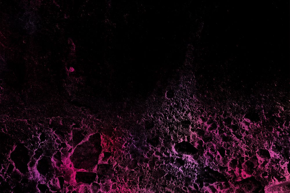 Dark glowing pink wall texture background
