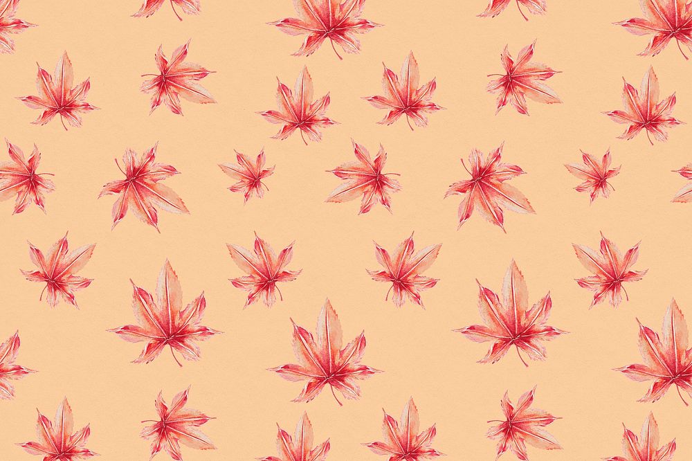 Vintage Japanese floral pattern background, remix from artworks by Megata Morikaga