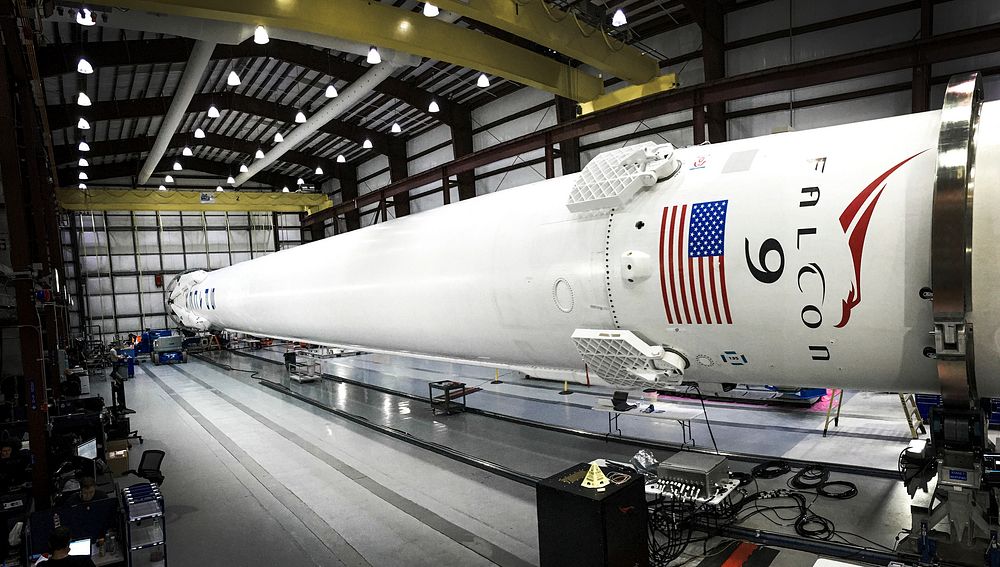 ORBCOMM&ndash;2 (2015). Original from Official SpaceX Photos. Digitally enhanced by rawpixel.