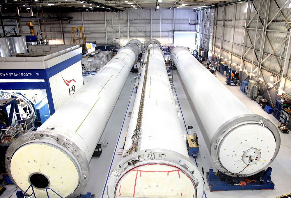 Falcon Cores (2014). Original from Official SpaceX Photos. Digitally enhanced by rawpixel.