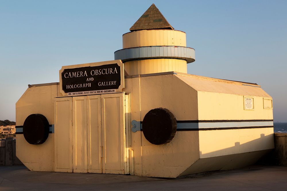 The Camera Obscura in San Francisco is a large-scale camera obscura and is listed on the National Register of Historic…