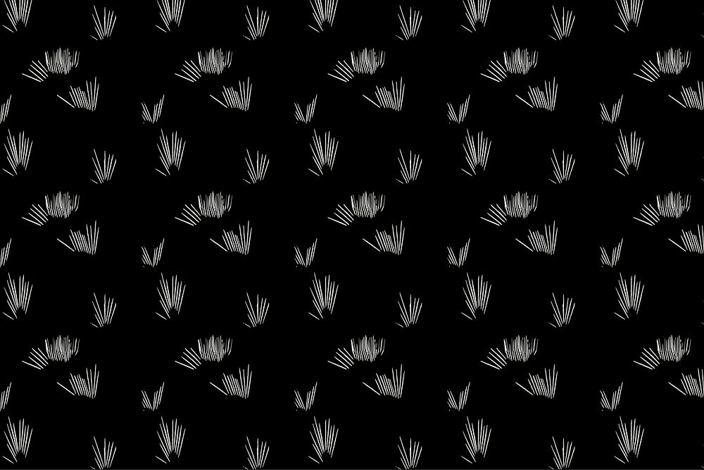 Vintage mark scratch pattern black background vector, remix from artworks by Samuel Jessurun de Mesquita