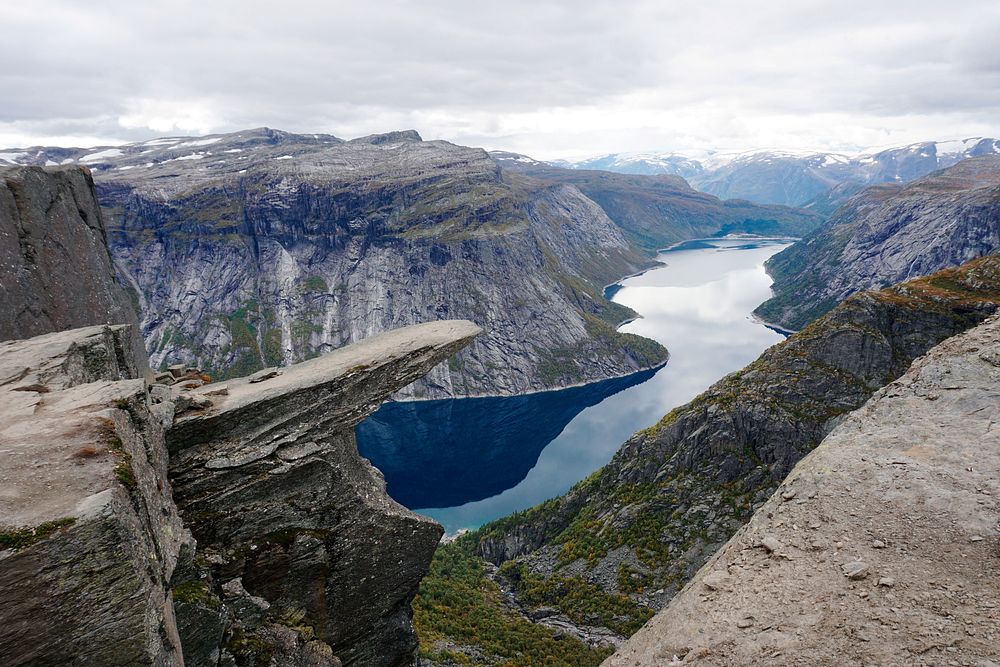 Trolltunga cliff at Odda, Norway