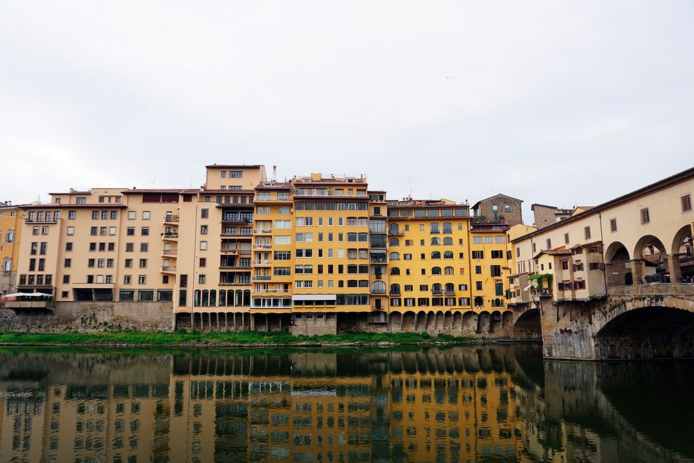 Ponte Vecchio over the Arno river in Italy