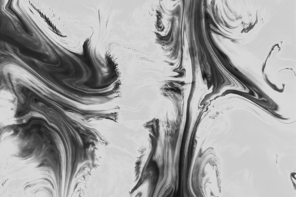 Abstract black watercolor patterned background