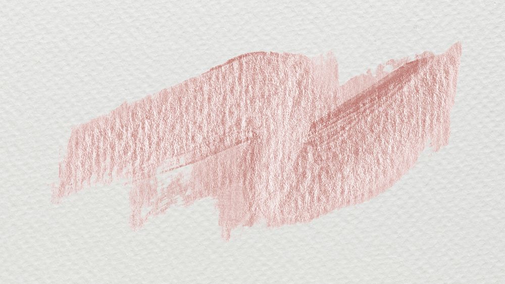 Metallic pink paint stroke illustration