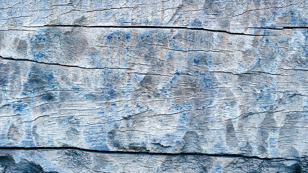 Blue rough wooden texture background