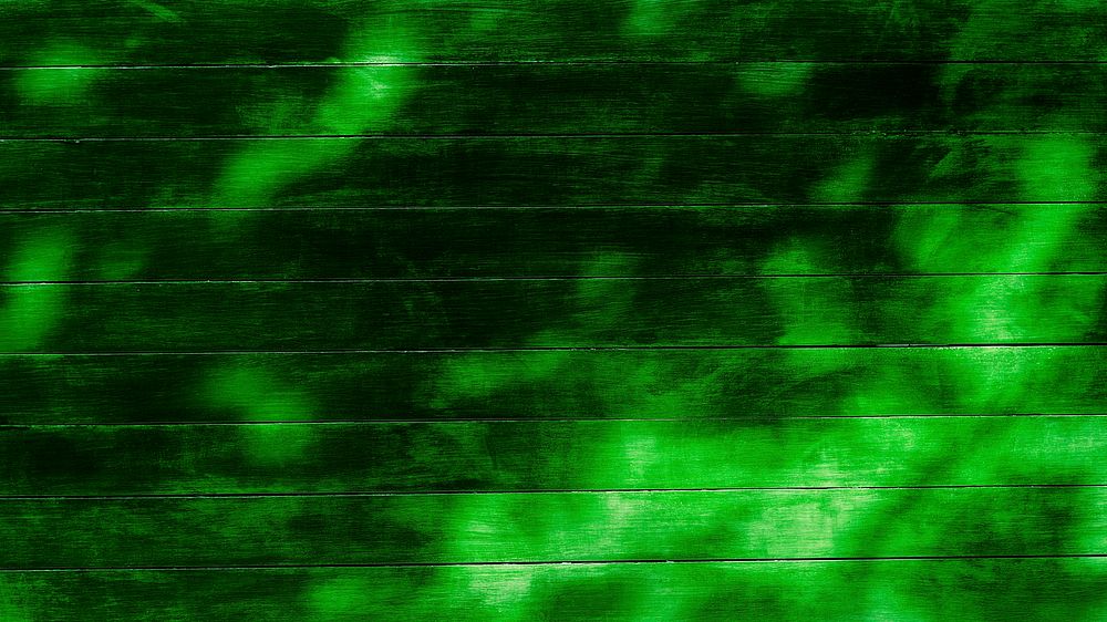 Green painted wooden texture background