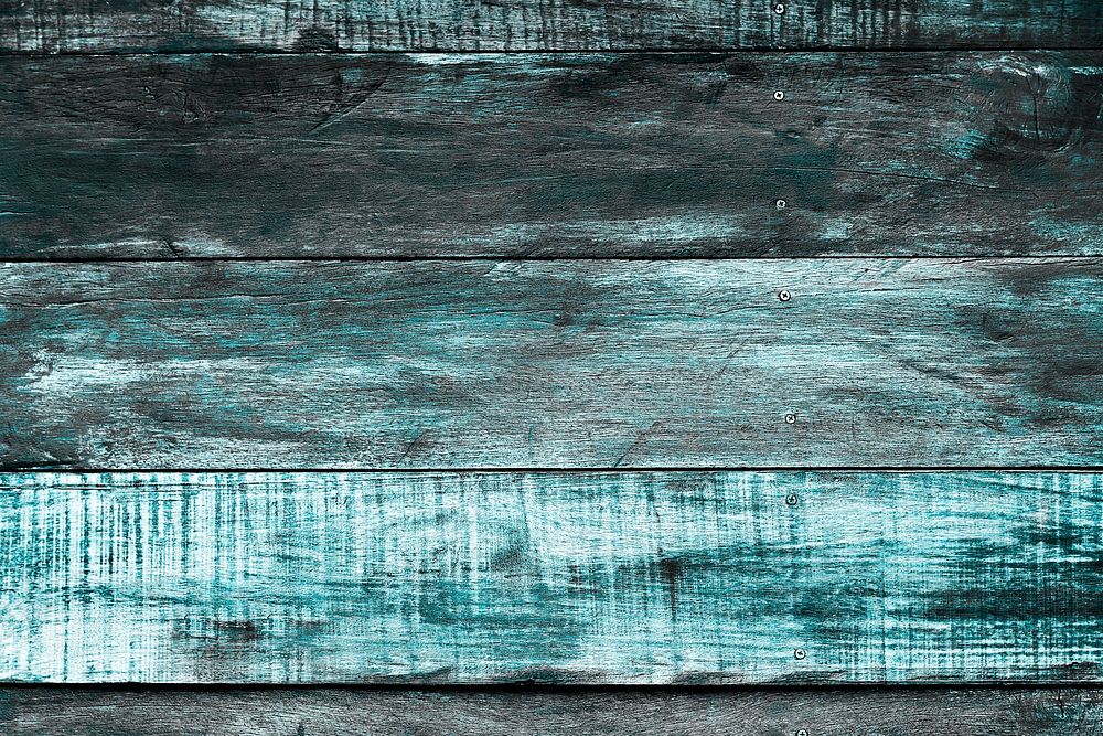 Grunge teal painted texture background 