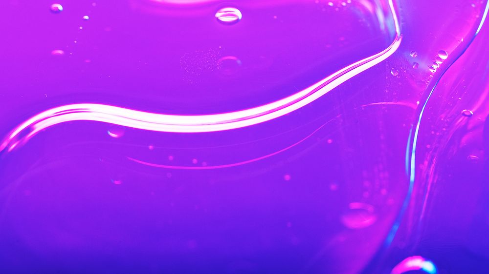 Vibrant neon purple liquid background