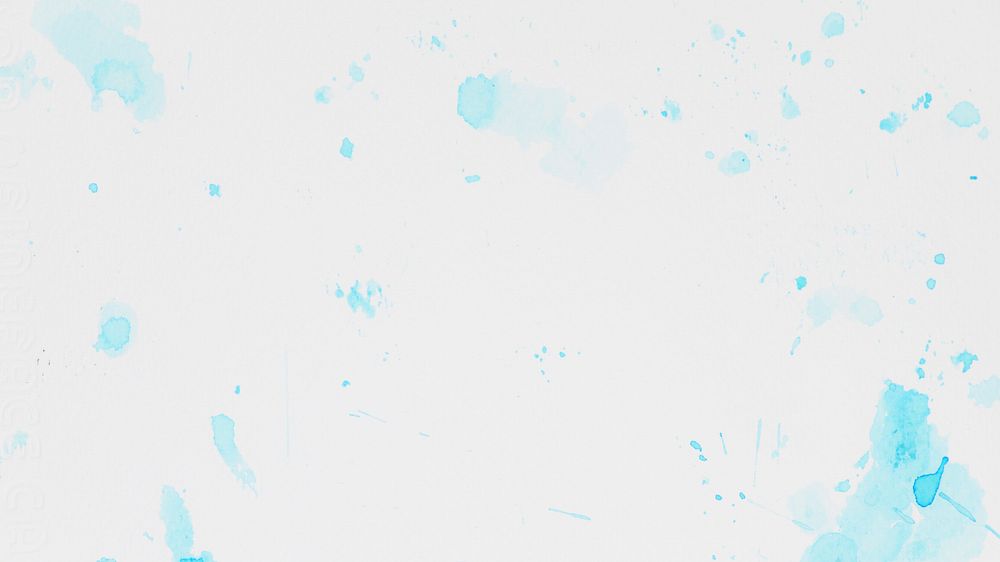 Simple blue watercolor gray banner