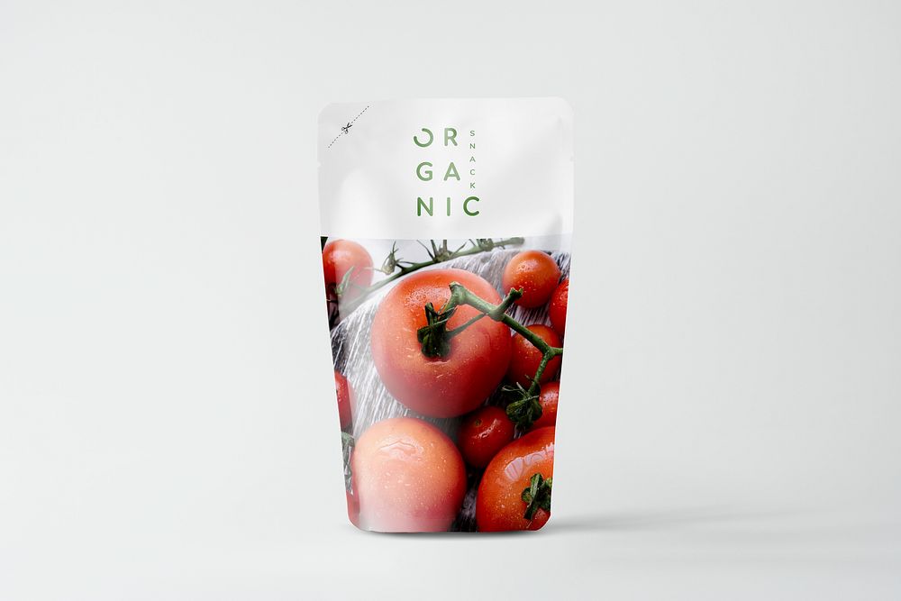 Tomato sauce concentrate pouch product packaging