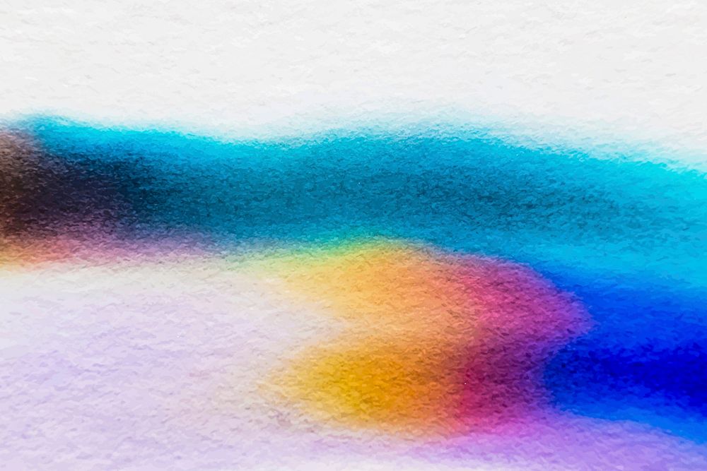 Aesthetic abstract chromatography background vector in colorful tone