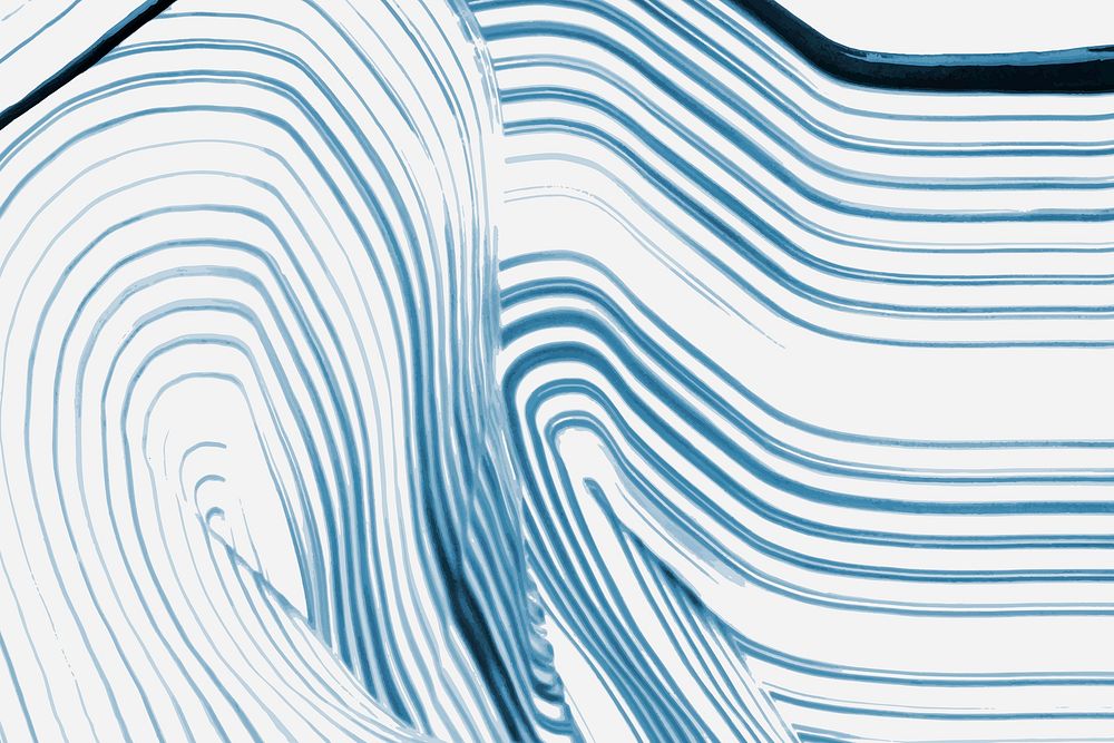 Cool blue textured background vector wavy pattern abstract art