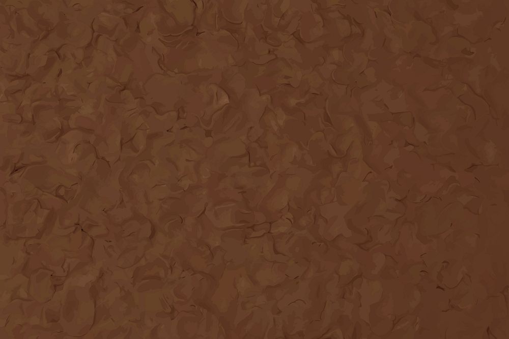 Brown clay textured background vector in earth tone DIY creative art minimal style