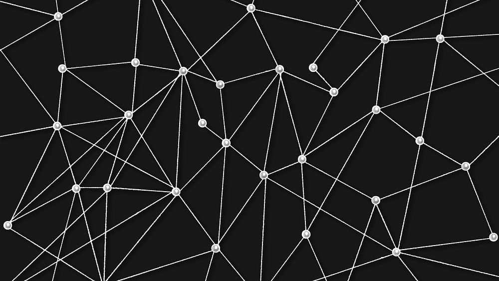 Connecting dots HD  wallpaper, network and communication design