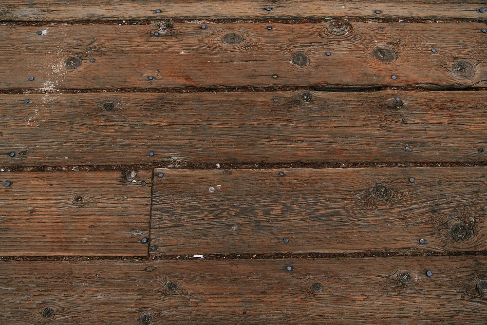 Rustic wooden planks textured background