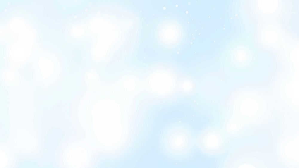 Snowy patterned on blue background vector