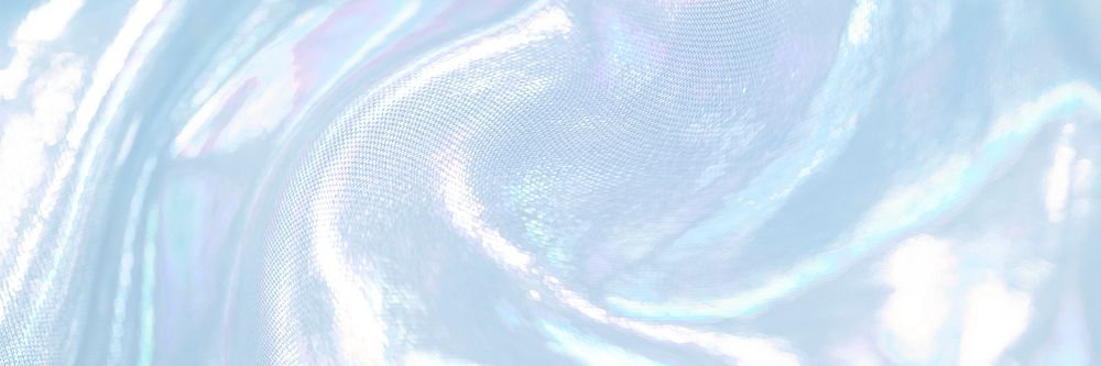 Light blue shiny holographic background